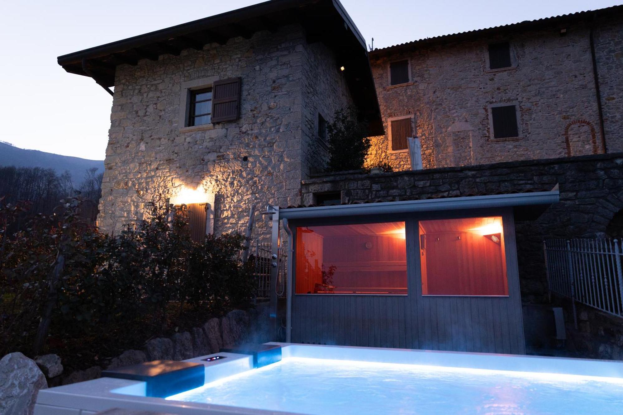 Ca' Baetti L'Antica Corte Roncola Exterior foto