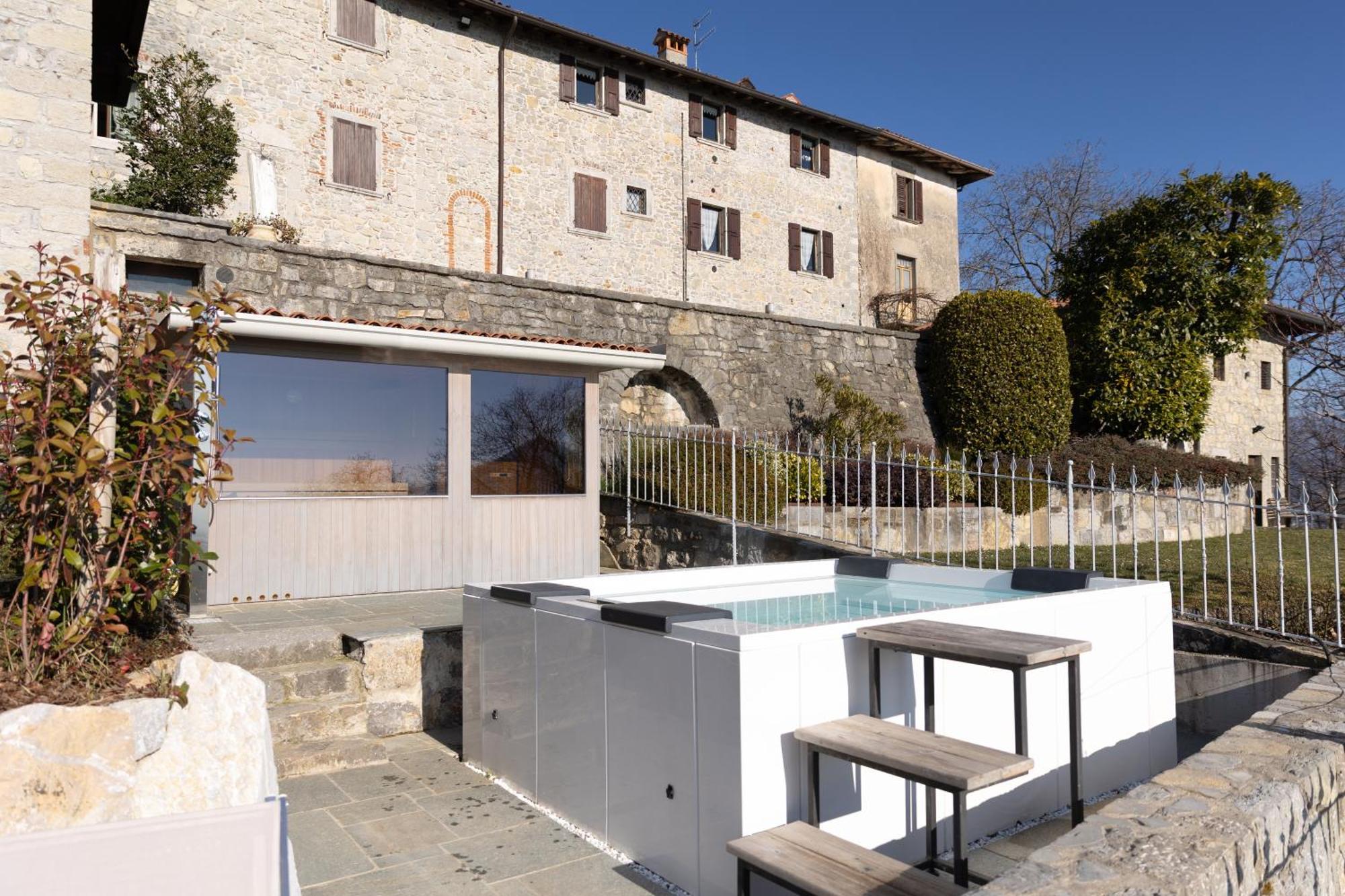 Ca' Baetti L'Antica Corte Roncola Exterior foto